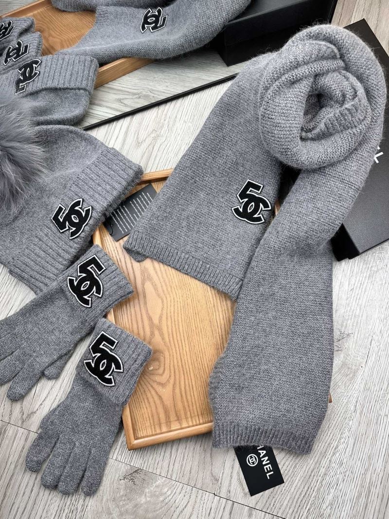 Chanel Caps Scarfs